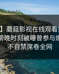 【爆料】蘑菇影视在线观看突发：当事人在傍晚时刻被曝曾参与爆料，情不自禁席卷全网
